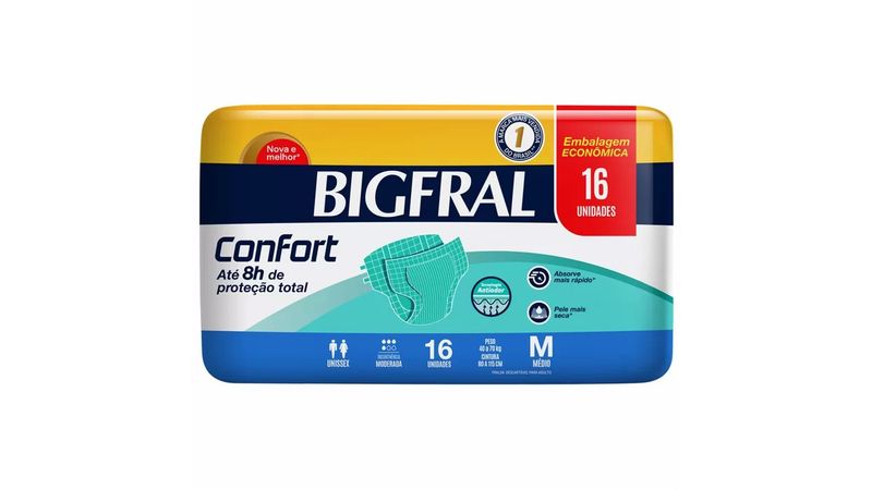 Fralda-Geriatrica-Bigfral-Confort-M-16-Unidades