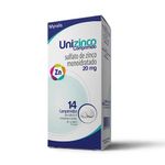 Unizinco-20mg-14-comprimidos