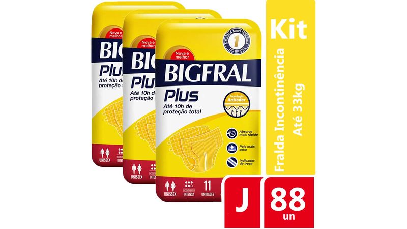 Kit-Fralda-Geriatrica-Bigfral-Plus-Juvenil-88-unidades-