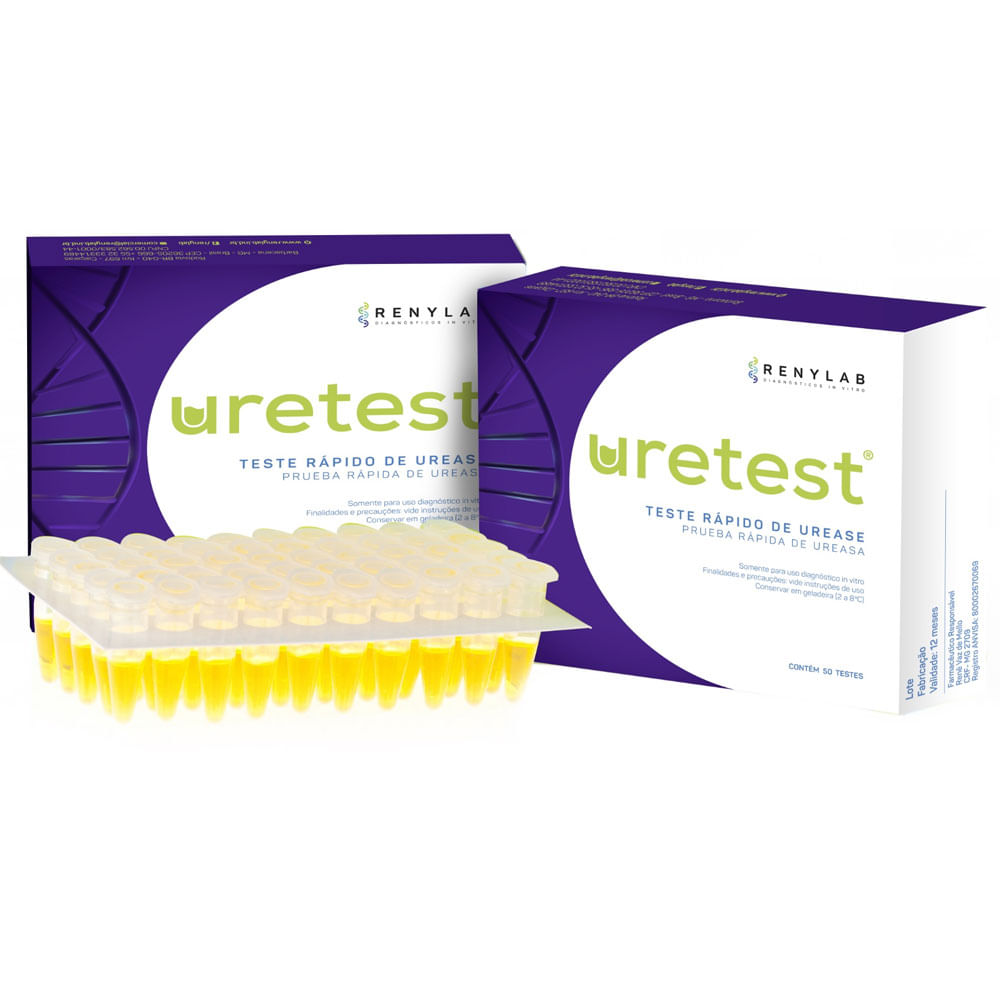Urease Teste para H. pylori Uretest Renylab