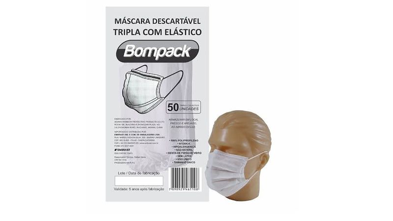 Mascara-Cirurgica-Tripla-Descartavel-Bompack-Com-Elastico-50-Unidades