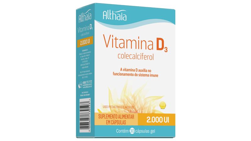 vitamina-d3-2000ui-althaia-30-capsulas-gel