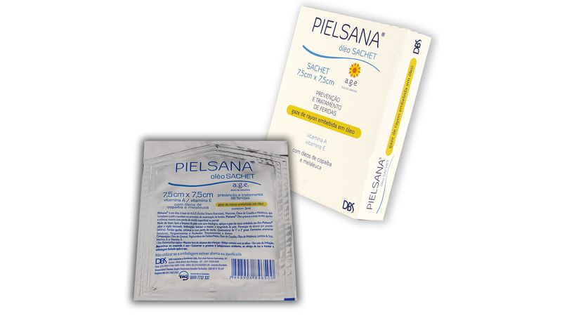 Pielsana75cmx75cmc1SachetPrevencaoeTratamentodeFeridas