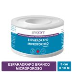 ESPARADRAPO-MICROPOROSO-BRANCO-5CMX10M-UNIQCARE