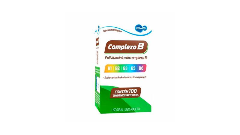 complexo-b-ems-100-comprimidos-revestidos