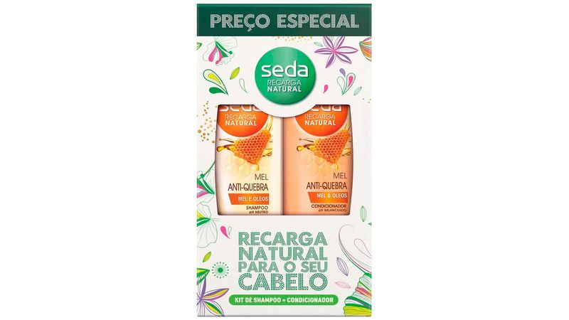kit-shampoo-condicionador-seda-recarga-natural-mel-antiquebra-325ml