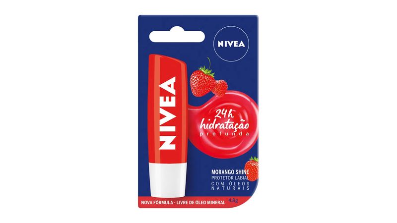 Protetor-Solar-Labial-Nivea-4-8-g-Lip-Care-Fps10-Fruity-Shine-Morango