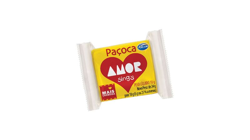 pacoca-amor-sing-s-18gr