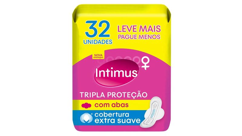 absorvente-intimus-tripla-protecao-cobertura-suave-com-abas-32-unidades