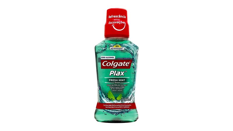 enxaguante-bucal-colgate-plax-fresh-mint-com-fluor-sem-alcool-250ml