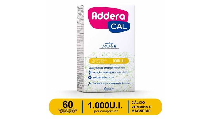 Addera-CAL-1000UI-60-comprimidos