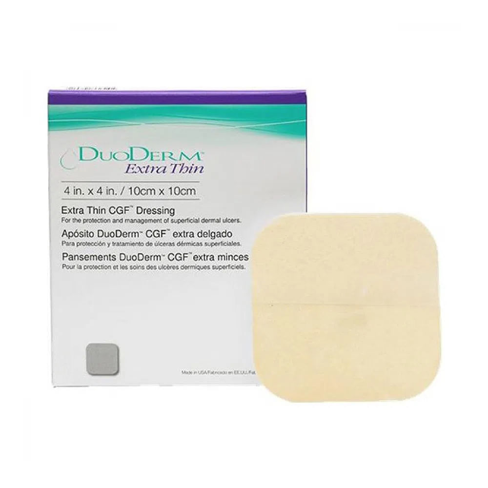 Curativo Hidrocolóide DuoDerm Convatec Extra Thin 10cm X 10cm