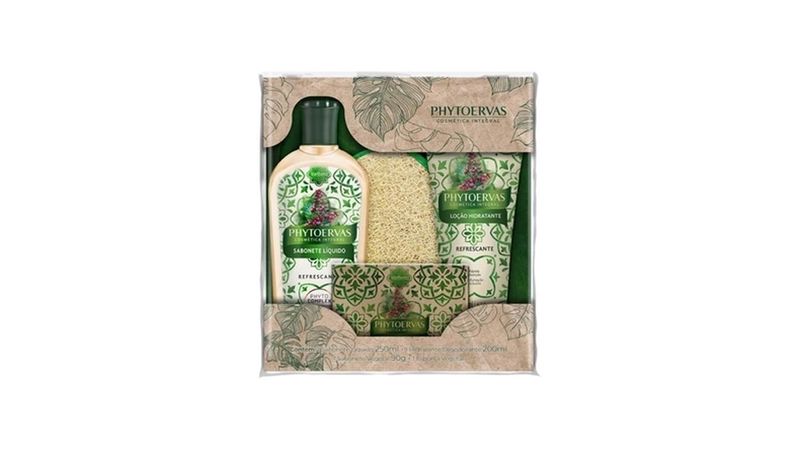 kit-phytoervas-sabonete-liquido-250ml-locao-hidratante-200ml-sabonete-em-barra-90g-esponja-vegetal