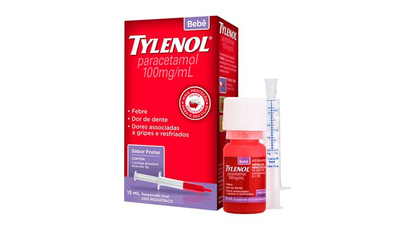Tylenol-Bebe-100mg-Suspensao-Oral-Sabor-Frutas-15mL