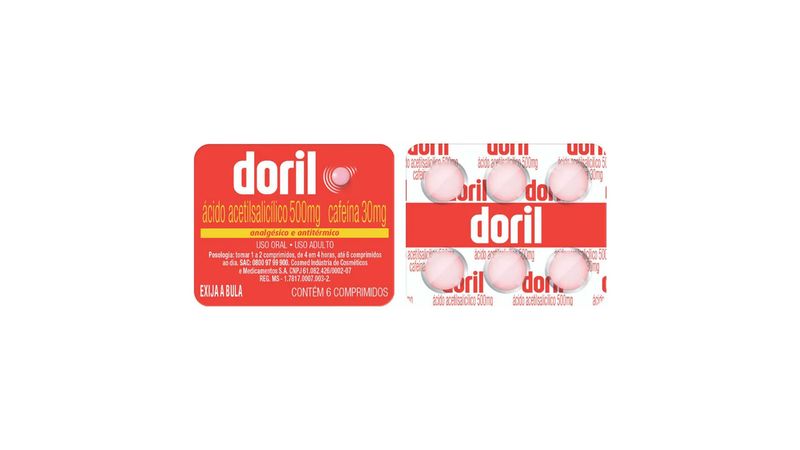Doril-6-comprimidos