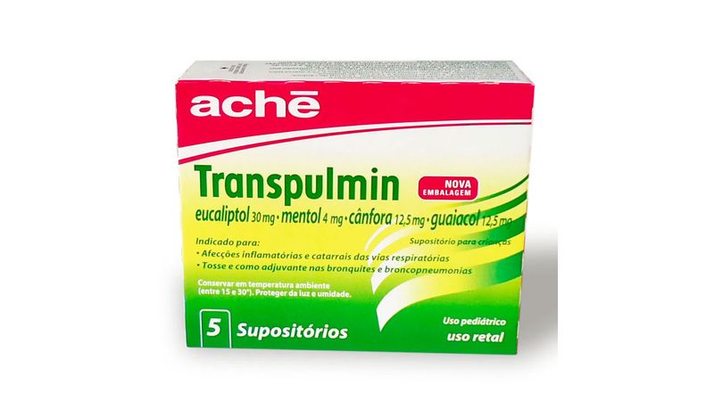 Transpulmin-5-supositorios