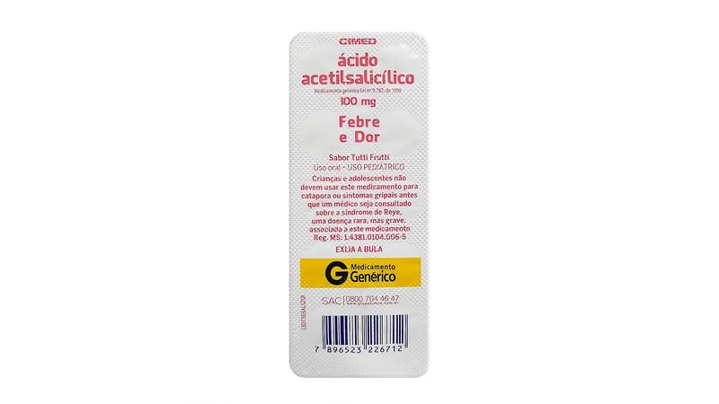 Acido-Acetilsalicilico-100mg-10-comprimidos-Generico-Cimed