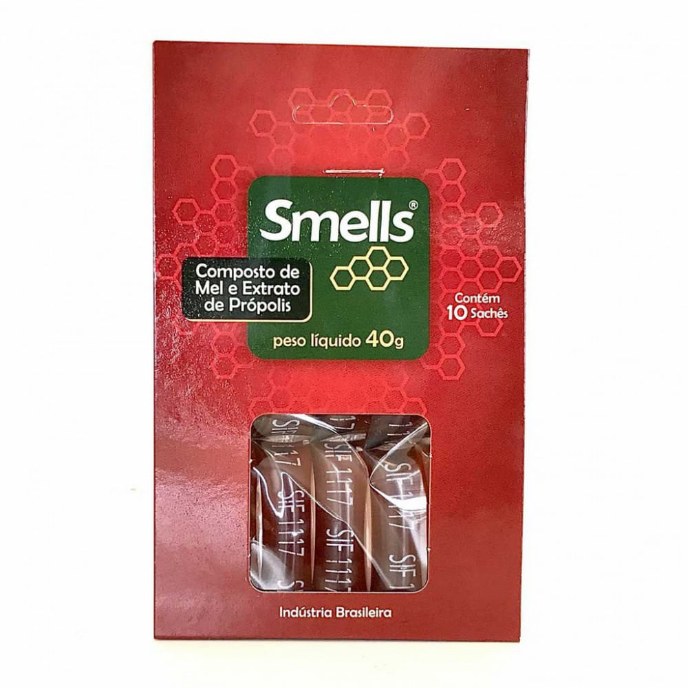 Mel Composto com Extrato de Própolis Sachê SMELLS 40g