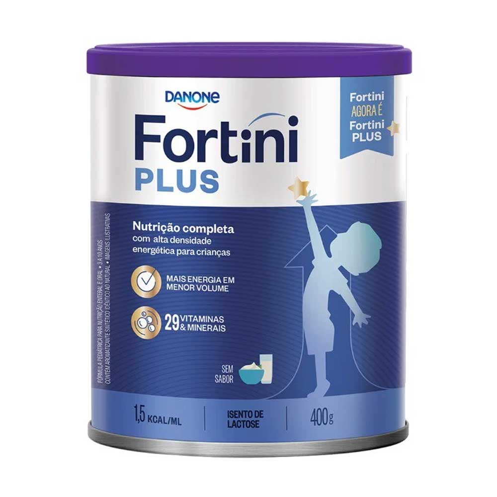 Fortini Plus Sem Sabor 400g - Suplemento Infantil Nutricional
