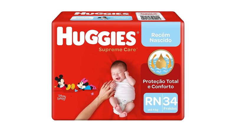 COMPRAR-FRALDA-HUGGIES-SUPREME-CARE-RN