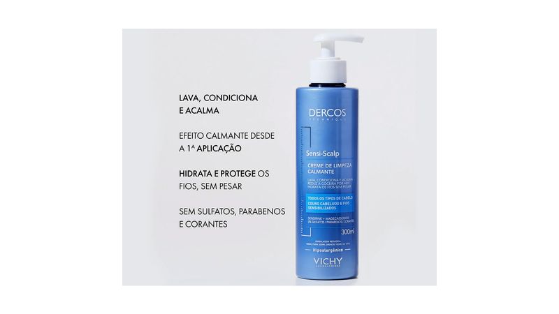 QUAIS-AS-VANTAGENS-DO-VICHY-DERCOS-Sensi-Scalp-Creme-de-Limpeza-Calmante-300ml