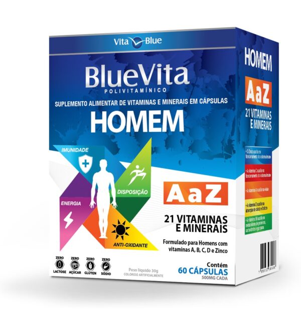 Vita Power Suplemento Vitamínico Az 2 Frascos 200 Cápsulas