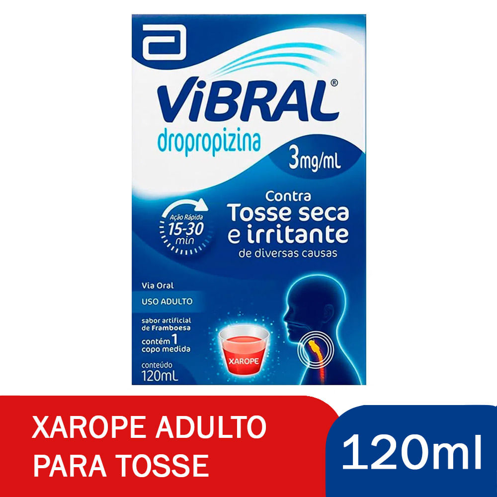 Vibral 3mg Xarope Adulto