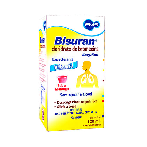 Compre Bisuran Xarope Infantil Com 120ml