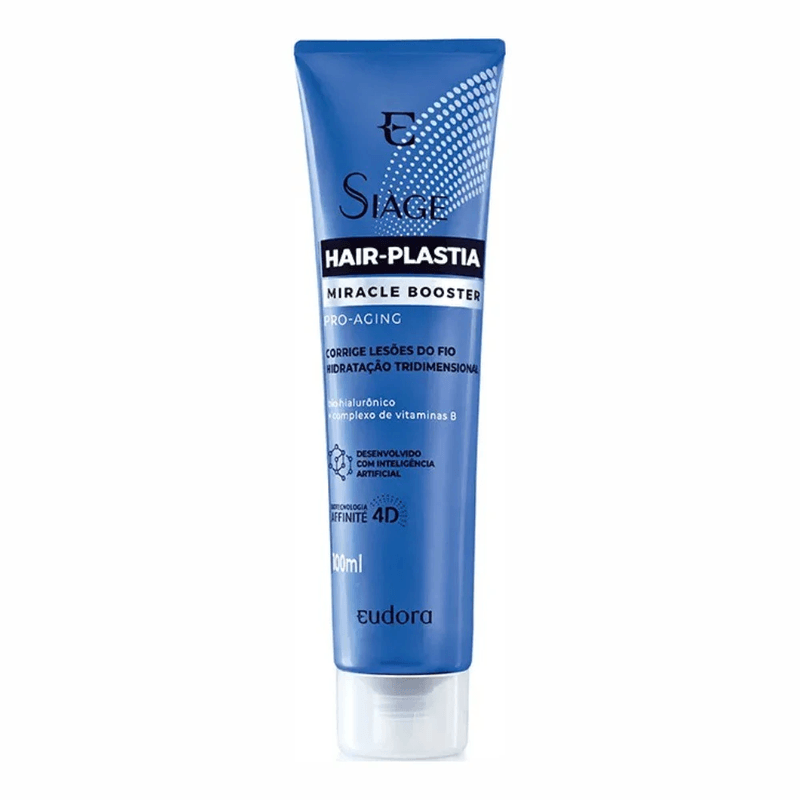 Booster Eduora Siage Hair Plastia Pro-Aging com 100ml