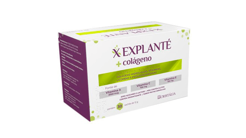 Polivitaminico-Cristalia-Explante---Colageno-frutas-vermelhas-30-saches