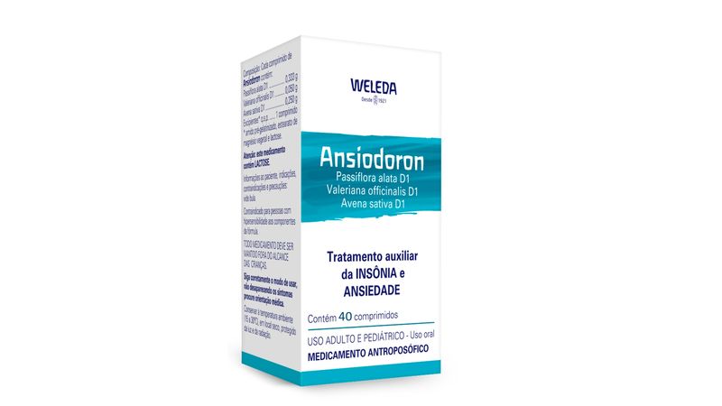 Ansiodoron Weleda 40 comprimidos