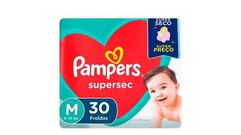 Fralda-Pampers-Supersec-M-30-unidades