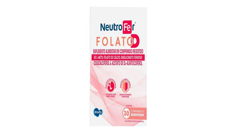 Suplemento-alimentar-Neutrofer-Folato-D-30-comprimidos-revestidos