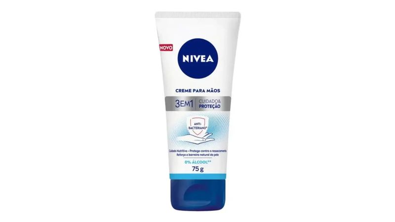 Creme-para-maos-Nivea-3-em-1-Acao-antibacteriana-75g