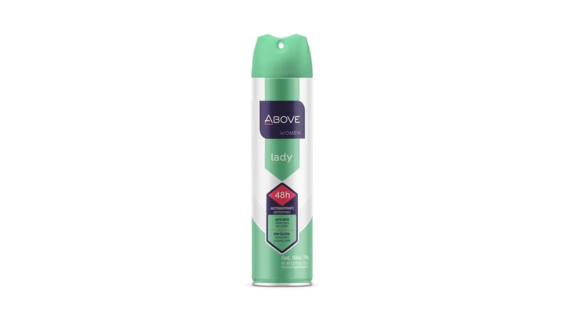 Desodorante-Above-Women-Lady-aerossol-150ml