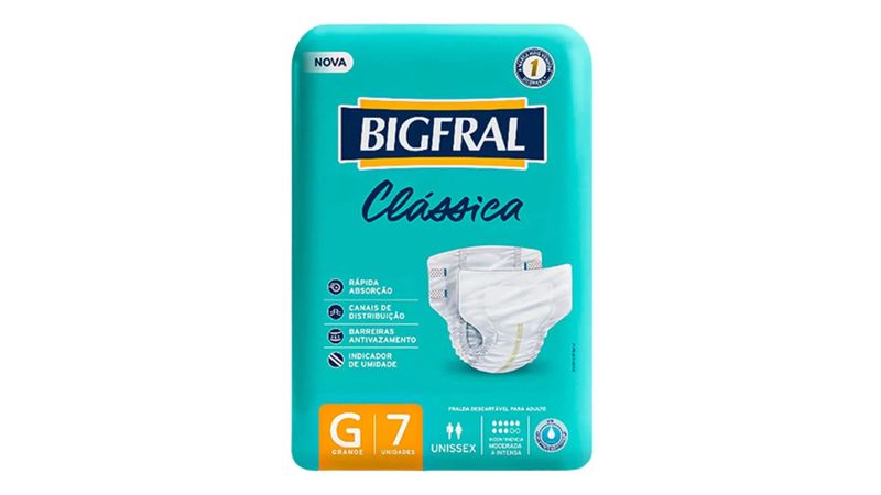 Fralda-geriatrica-Bigfral-Classica-G-7-unidades