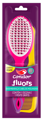 Escova-cabelo-Condor-raquete-com-pente