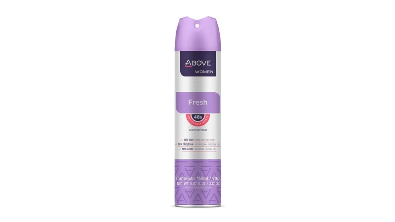 Desodorante-aerossol-Above-Fresh-feminino-150ml