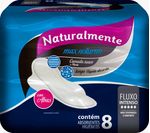 Absorvente-Naturalmente-Max-noturno-com-abas-8-unidades
