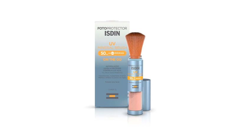 Protetor-solar-facial-Isdin-UV-Mineral-Brush-FPS-50-2g