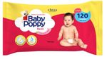 Lenco-Umedecido-Baby-Poppy-Basic-120-unidades