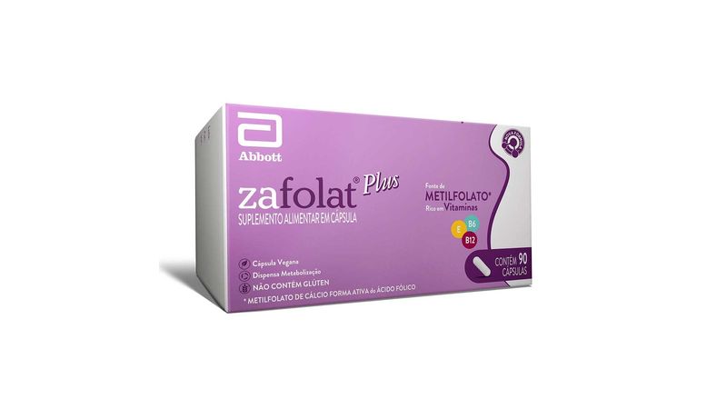 Suplemento-Alimentar-Zafolat-Plus-Abbott-90-capsulas