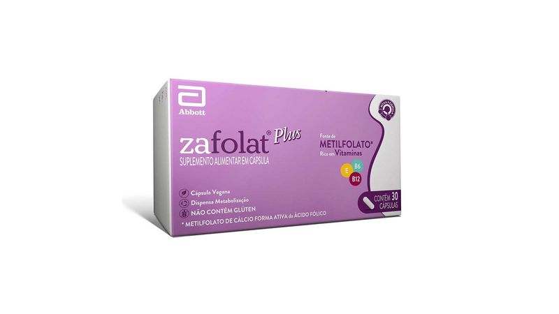 Suplemento-Alimentar-Zafolat-Plus-Abbott-30-capsulas