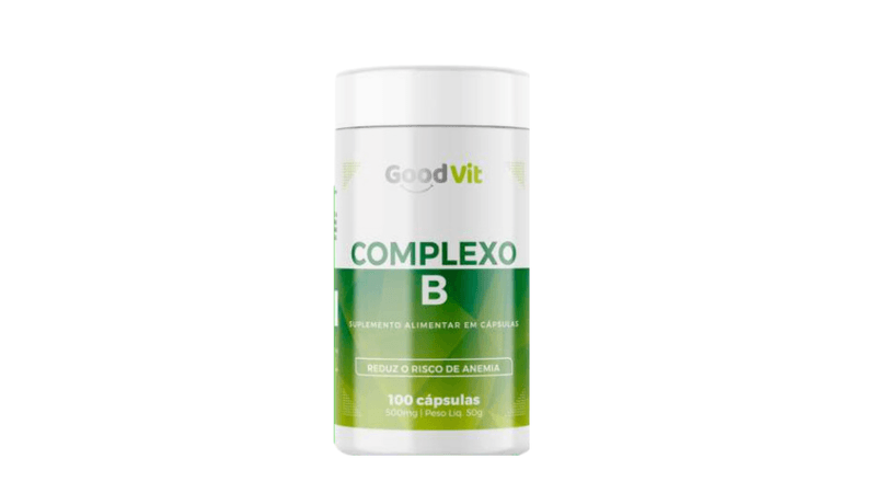 Suplemento-alimentar-Good-Vit-complexo-B-100-capsulas