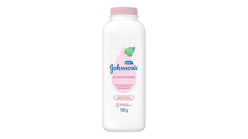 Talco-Po-dermo-protetor-Johnson-s-Baby-100g