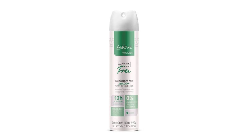Desodorante-Above-women-Feel-Free-150ml