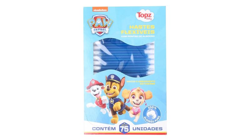 Hastes-flexiveis-Topz-Baby-patrulha-canina-75-unidades