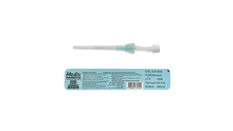 Cateter-intravenoso-Medix-azul-22g