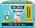 Roupa-intima-Bigfral-Moviment-unissex-P-M-16-unidades