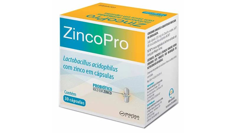 Probiotico-ZincoPro-Marjan-30-capsulas